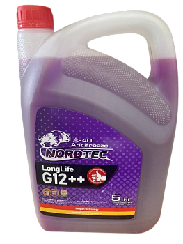 NORDTEC ANTIFREEZE G12 ++ LongLife сиреневый 5кг