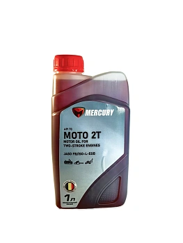 Масло моторн. Mercury API TC MOTO 2T 1L MOTOR OIL FOR TWO-STROKE ENGINES JASO FB/ISO-L-EGB