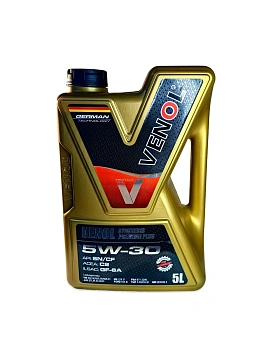 VENOL  SYNTHESIS  PREMIUM PLUS  SN CF  5W30  C2 5L API:SN/CF, ILSAC GF-5, VW 502.00/ 505.00/ 505.01
