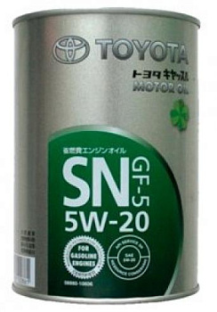 OE TOYOTA CASTLE MOTOR OIL 5W20 1L (железная банка, Япония) API SN OE TOYOTA CASTLE MOTOR OIL 5W20 1L (железная банка, Япония) API SN