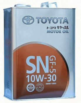 OE TOYOTA MOTOR OIL 10W30 4L (железная банка, Япония) OE TOYOTA MOTOR OIL 10W30 4L (железная банка, Япония)