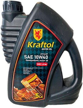 KRAFTOL SAE 10W40 5л API SL/CF, ACEA A3/B4,Mercedes-Benz 229.1,VW 501 01/505 00,GM B 0402098 KRAFTOL SAE 10W40 5л API SL/CF, ACEA A3/B4,Mercedes-Benz 229.1,VW 501 01/505 00,GM B 0402098