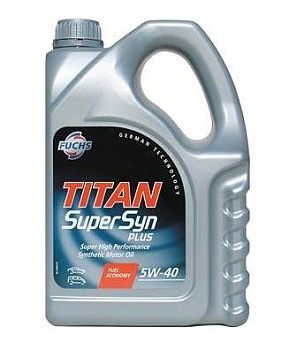 FUCHS TITAN SUPERSYN 5W40 5л Масло моторное синтет. (600930820) ACEA A3/B4API SN FUCHS TITAN SUPERSYN 5W40 5л Масло моторное синтет. (600930820) ACEA A3/B4API SN