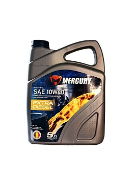 Масло моторн. полусинт. Mercury SAE 10w40 EXTRA Diesel 5л API CI-4/SL MB 229.1, RENAULT RLD-2, RE