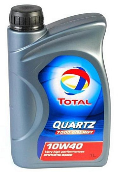 TOTAL QUARTZ 7000 10W40 1L ACEA A3/B4, API SJ/CF, SN/CF (201528) TOTAL QUARTZ 7000 10W40 1L ACEA A3/B4, API SJ/CF, SN/CF (201528)